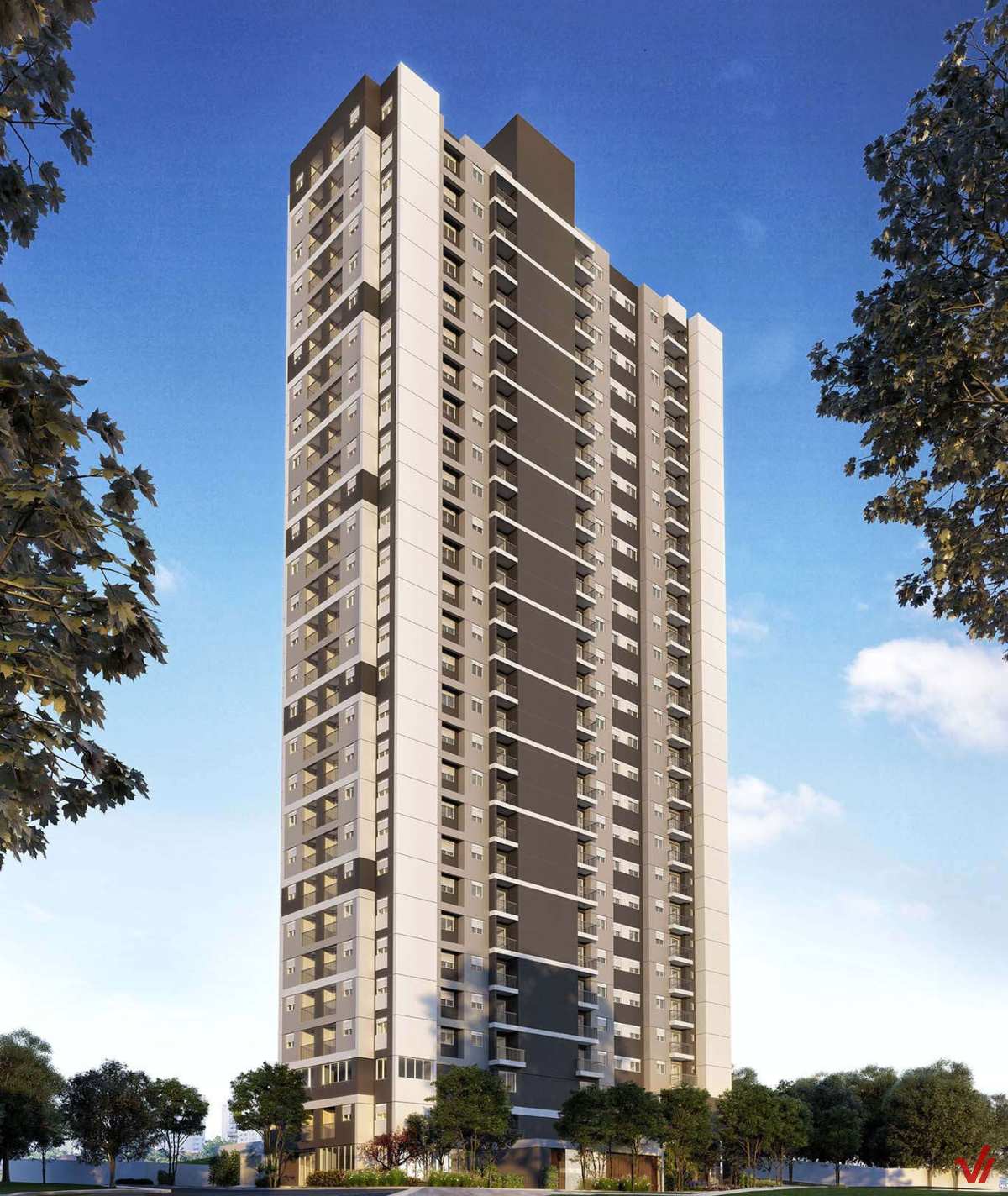 Apartamento à venda com 2 quartos - ,